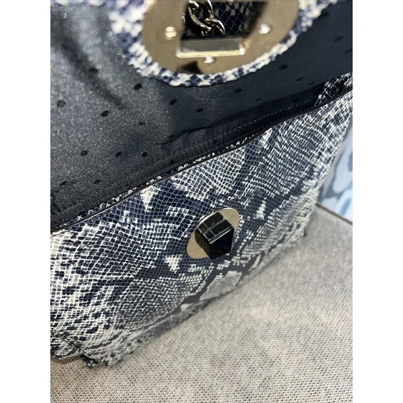 Kate Spade Grey/Beige Snake Effect Leather South Kensington Denee Tote‎ - Picture 5 of 13